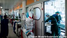 Deutschland Coronavirus - Intensivstation