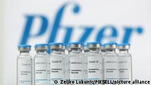 Picture shows illustration for the coronavirus vaccine in Zagreb, Croatia, August 14, 2020. A Covid-19 vaccine being developed by Pfizer and Germanyâs BioNTech has been found to be more than 90 per cent effective Photo: Zeljko Lukunic/PIXSELL |
