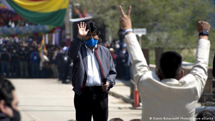 Evo Morales retornando a Bolivia, el pasado 9 de noviembre.