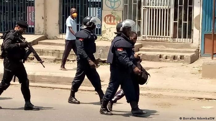Angola Luanda Spezialeinheit der Polizei