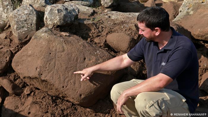 Israel Ausgrabungen | Festung aus Zeit König David im besetzten Golan (MENAHEM KAHANA/AFP) Israel Ausgrabungen | Festung aus Zeit König David im besetzten Golan (MENAHEM KAHANA/AFP)