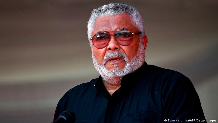 Jerry Rawlings former president of Ghana (Tony Karumba/AFP/Getty Images)