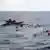 مهاجرون كادوا يغرقون قبالة سواحل ليبيا 11 نوفمبر/ تشرين الثاني 2020