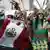 Farbenfroher, doch entschiedener Protest gegen die Absetzung des peruanischen Präsidenten (Foto: Alex Rosemberg/dpa/picture alliance)
