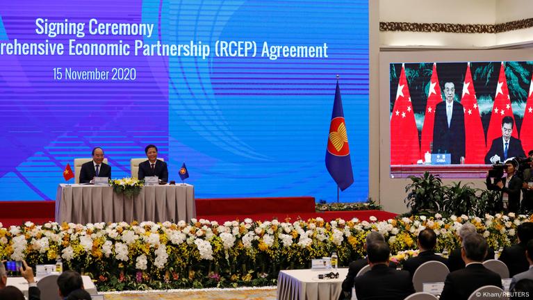 Mengenal Perjanjian Dagang Terbesar Di Dunia RCEP – DW – 16.11.2020