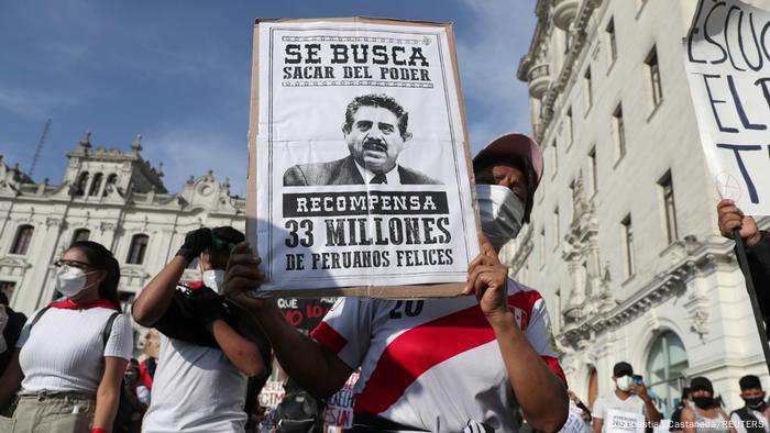 Protestas en Perú.