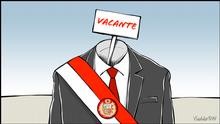 Karikatur von Vladdo - Zweifel in Peru