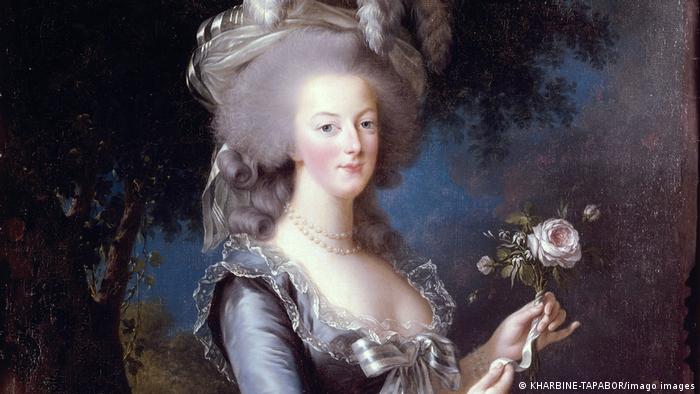 لوحة لماري أنطوانيت، المتحدرة من أصول نمساوية، وآخر ملكات فرنسا