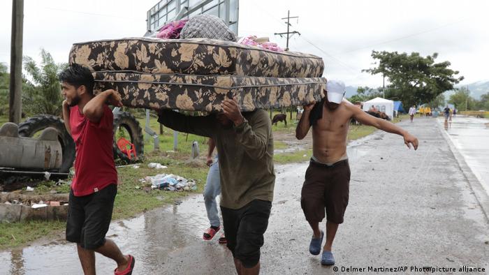 Honduras San Manuel Cortes | Hurrikan Iota | Verwüstung 