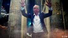 Krieger, allein auf dem großen Platz 