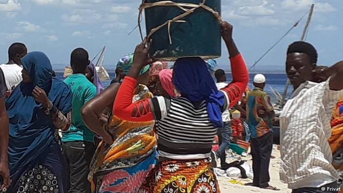 Mosambik Binnenvertriebene aus Cabo Delgado