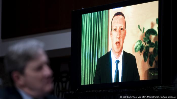 Mark Zuckerberg, Facebook CEO, addressing the US Senate Mark Zuckerberg, Facebook CEO, addressing the US Senate