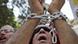 A demonstrator wearing symbolic chains and blindfold holds a partially-seen banner showing a skeleton, with writing in Arabic reading "The people of Egypt" next to a hangman's noose, with writing in Arabic reading "Emergency", at a demotration held against the nearly 30-year old emergency laws in front of the parliament building in downtown Cairo, Egypt, Tuesday, May 11, 2010. Egypt's government called Tuesday for a two-year extension of the country's controversial emergency law which has been in place since 1981 and gives police wide powers of arrest, but with some new limitations on police powers. (AP Photo/Ben Curtis) A demonstrator wearing symbolic chains and blindfold holds a partially-seen banner showing a skeleton, with writing in Arabic reading "The people of Egypt" next to a hangman's noose, with writing in Arabic reading "Emergency", at a demotration held against the nearly 30-year old emergency laws in front of the parliament building in downtown Cairo, Egypt, Tuesday, May 11, 2010. Egypt's government called Tuesday for a two-year extension of the country's controversial emergency law which has been in place since 1981 and gives police wide powers of arrest, but with some new limitations on police powers. (AP Photo/Ben Curtis)