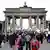 Протест в Берлине против поправок к Закону об эпидемиологической защите