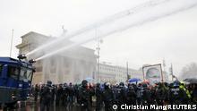 Veganos, ultraderechistas y teóricos de la conspiración protestan en Berlín