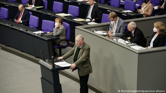Deutschland Bundestag Änderung des Infektionsschutzgesetzes Alexander Gauland