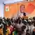 Supporters gather at Burkina Faso incumbent President Roch Marc Christian Kabore's rally
