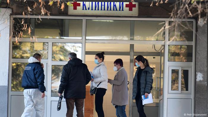 Mazedonien Coronavirus Uniklinik in Skopje