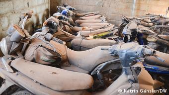 Les motos récupérées aux djihadistes par une milice Koglweogo à Nioko