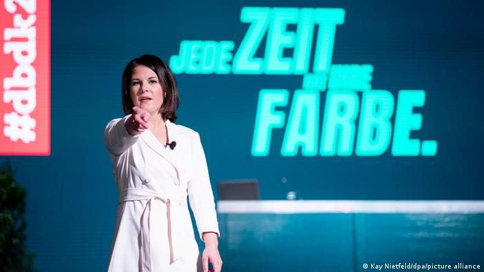 Analena Berbok, kandidatkinja Zelenih za kancelarku Nemačke