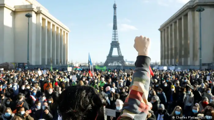 Frankreich Paris | Gesetzesvorhaben Polizei | Protest