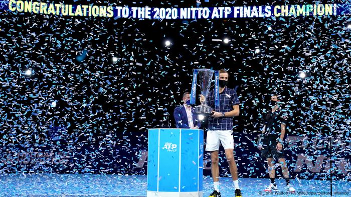 ATP World Tour Finale Tennis - London -Daniil Medvedev - Sieger