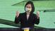 Taiwan's President Tsai Ing-wen gestures during a ceremony Taiwan's President Tsai Ing-wen gestures during a ceremony