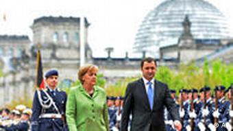 Angela Merkel und Vlad Filat Moldau