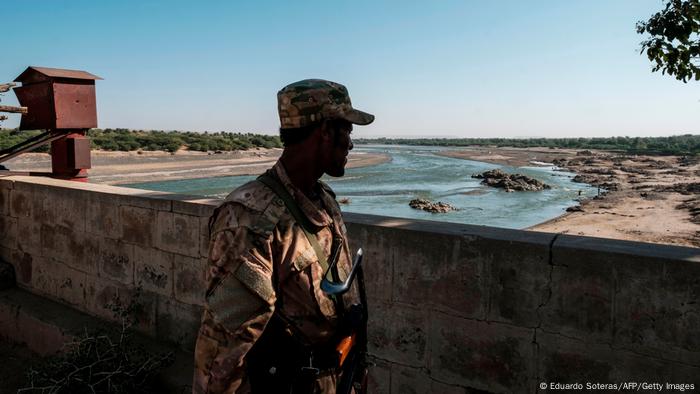 Äthiopien Tigray Soldaten Kämpfer