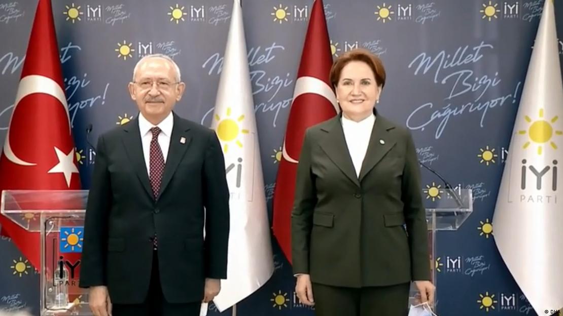 CHP lideri Kemal Kılıçdaroğlu ve İYİ Parti lideri Meral Akşener