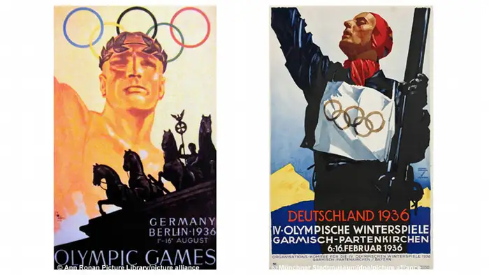 Poster Olympische Spiele im Nationalsozialismus