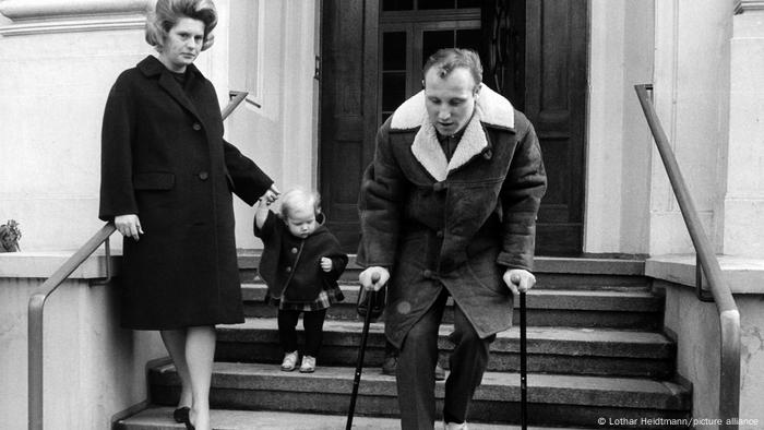 Uwe Seeler Achillessehnenoperation 1965