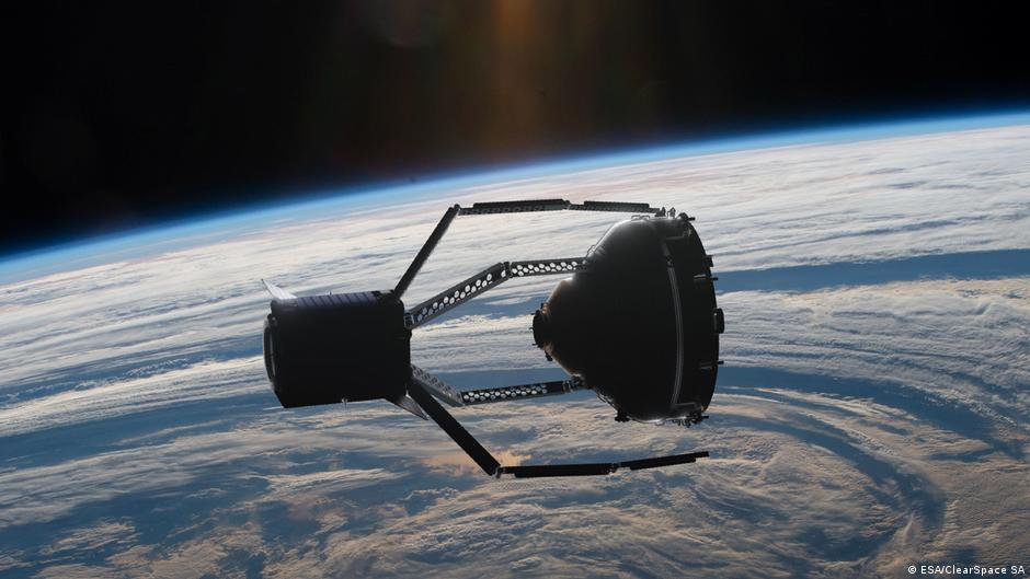 「清潔太空」（ClearSpace）計劃將在可控的條件下讓廢舊衛星在大氣層中燃燒殆盡