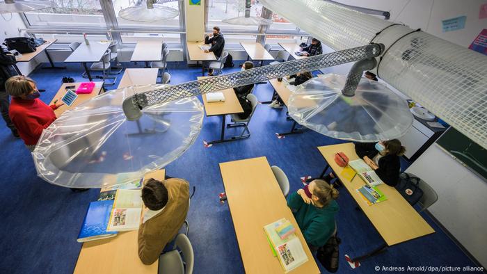 BG Corona-November in Deutschland | Abluftanlagen für Schulen