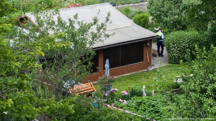 Une maison de jardin à Münster, en Allemagne, aurait été utilisée pour commettre des abus sexuels sur des enfants 