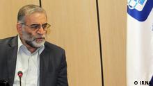Titel: Fakhrizadeh
Bildbeschreibung: Mohsen Fakhrizadeh iranischer Atomwissenschaftler ist in Teheran am 27.11.2020 Opfer ein Anschlag geworden.
Quelle: IRNA
