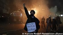 Frankreich Proteste gegen Polizeigewalt in Paris