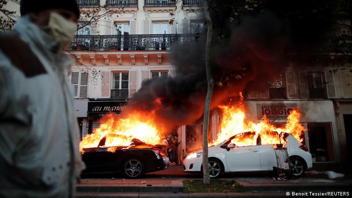 Frankreich Proteste gegen Polizeigewalt in Paris