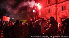 Women's rights protesters took the streets in Warsaw
