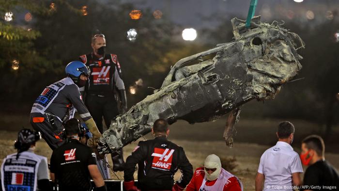 El Halo Una Proteccion Que Le Salvo La Vida Al Piloto De Formula Uno Romain Grosjean Deportes Dw 30 11 2020