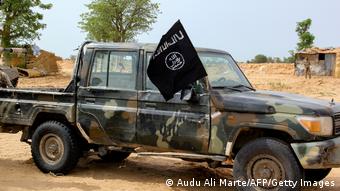 Bandeira do grupo terrorista Boko Haram, Nigéria