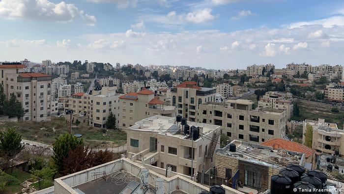 Westjordanland Panorama Stadt Ramallah