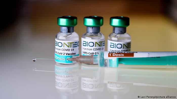 BioNTech vaccine vials