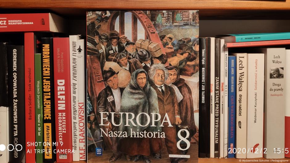 Poslednji tom nemačko-poljskog udžbenika iz istorije