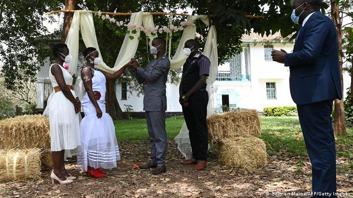 A wedding in Kenya.