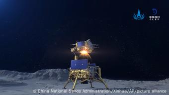 Chinesische Sonde landet auf dem Mond