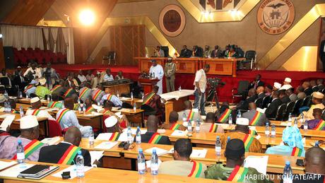 Au Parlement, à Bamako