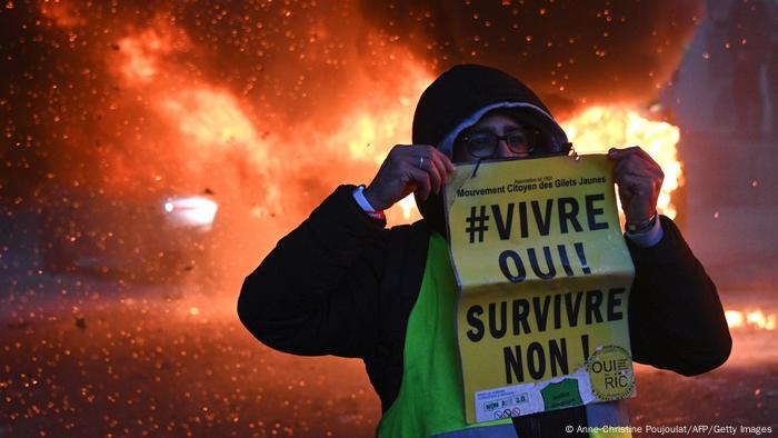 Frankreich I Proteste in Paris