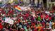 Maduro supporters at a rally in Venezuela Maduro supporters at a rally in Venezuela