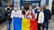 Un grup de români care au venit la vot la München Un grup de români care au venit la vot la München